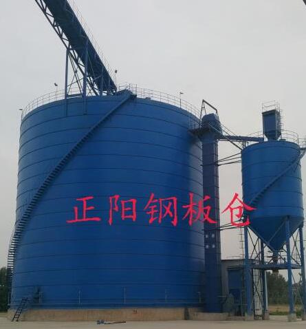 运河大型矿粉钢板库