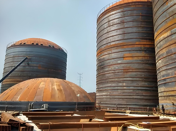 运河焦粉钢板仓